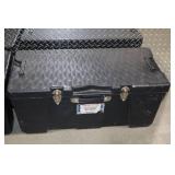 Lot of 4 Large Plastic Storage Trunks