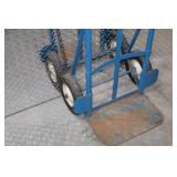 Blue Steel Hand Truck Dolly with 2 Wheels
