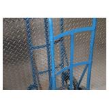 Blue Steel Hand Truck Dolly with 2 Wheels