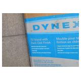 Dynex TV Stand with Dark Oak Finish, Holds Up to 32-Inch TVs