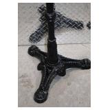 Pair of Heavy Cast Iron Bistro Table Bases