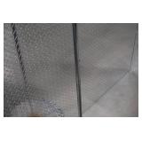 Chrome Round Retail Clothing Rack, 56 in Tall