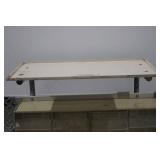 Blue Rolling Metal Toolbox