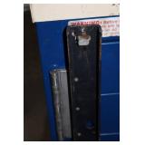 Blue Rolling Metal Toolbox