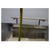 Blue Rolling Metal Toolbox