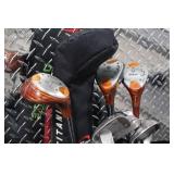 Lynx Golf Club Set with Bag, Wilson Irons & Drivers