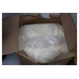 Candle Making Kit Lot: Wax Melting Furnace, Soy Wax, Wicks & Red Glass Jars