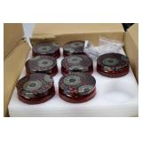 Candle Making Kit Lot: Wax Melting Furnace, Soy Wax, Wicks & Red Glass Jars