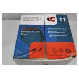 Commodity Cables Cat6 600MHz CMR Riser Cable, Yellow