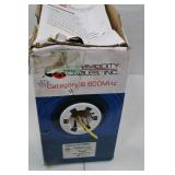 Commodity Cables Cat6 600MHz CMR Riser Cable, Yellow