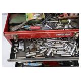 Hand Tool Lot with Craftsman Toolbox, Sockets and Assorted Tools