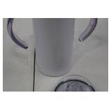 Lot of 9 Stainless Steel Kids Tumblers with Lids & Handles