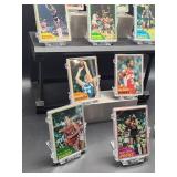 (100) Assorted Vintage 1981- 82 Topps Basketball Cards in (10) Plastic Holders