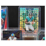 (5) Assorted NFL Football Rookie Player Cards
