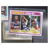 (6) Assorted Vintage 1980 - 81 Topps Basketball Cards