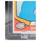 Vintage 1974 - 75 Topps Hockey Red Wings HOF Coach "Scotty Bowman" Card #261
