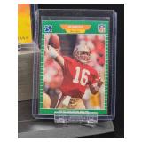 (12) Assorted Vintage 49er HOF Great "Joe Montana" NFL Football Cards