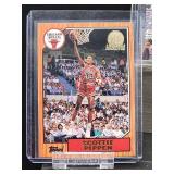 (12) Assorted Vintage Bulls HOF Great "Scottie Pippen" NBA Basketball Cards