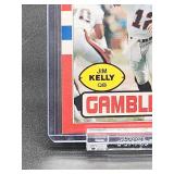 Vintage Pre NFL 1985 Topps USFL Football Houston Gamblers "Jim Kelly" Rookie Card #45