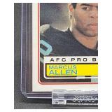 Vintage 1983 Topps Football "Marcus Allen" Rookie Card #294
