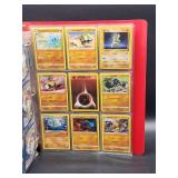 Pokeman Binder containing 189 Assorted Playing Cards