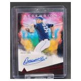 2021 Panini Chronicles Ascension Limited 065/100 "Andres Munoz" Red Parallel Auto Card