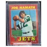 (12) Assorted "Broadway" Joe Namath "Reprint" Commemorative NFL Football Cards