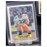 (12) Assorted Vintage 1983 Topps NFL Sticker Football Cards