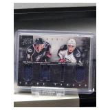 (7) Assorted NHL Hockey Jersey Cards