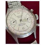 Vintage Wittnauer Geneve Professional Chronograph Watch with Box