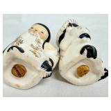 Set of 4 Asian-Inspired Vintage Ceramic Salt and Pepper Shaker Pairs