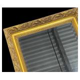 Ornate Gold Framed Wall Mirror
