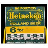 Vintage Heineken Holland Beer Display Cart