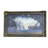 "Dawn" Print by English Artist Robert Wood