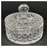 Waterford Crystal Covered Candy Dish Bonbon Dish