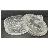 Waterford Crystal Covered Candy Dish Bonbon Dish