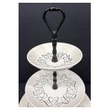Vintage Gailstyn Co. Encore Three Tier Serving Tray