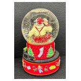 Hallmark Coca-Cola Santa Musical Snow Globe