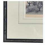 Adolf Dehn Signed Lithograph a Fine Day on the Farm