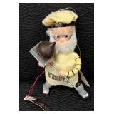 Set of 6 Hershey Holiday Ornaments Assorted Designs