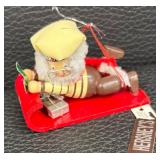 Set of 6 Hershey Themed Holiday Ornaments Assorted Designs