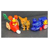 Collection of Assorted Toy Figurines and Vehicles