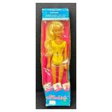 Vintage Robin Fashion Doll in Yellow Swimsuit