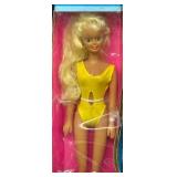 Vintage Robin Fashion Doll in Yellow Swimsuit