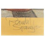 Framed Randal Spangler Limited Edition Print "Moonlight Bath"