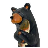 Big Sky Carvers Solid Western Pine Bear Sculpture