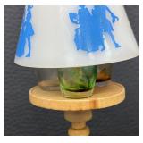 Vintage Hi-lights Miniature Lamp Style Perfume Bottle Holder