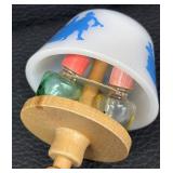 Vintage Hi-lights Miniature Lamp Style Perfume Bottle Holder