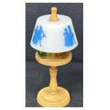 Vintage Hi-lights Miniature Lamp Style Perfume Bottle Holder