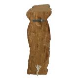 Doug Hicks Wood Hand Carving of Bearded Man